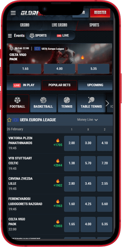 Glorian Casino Sport